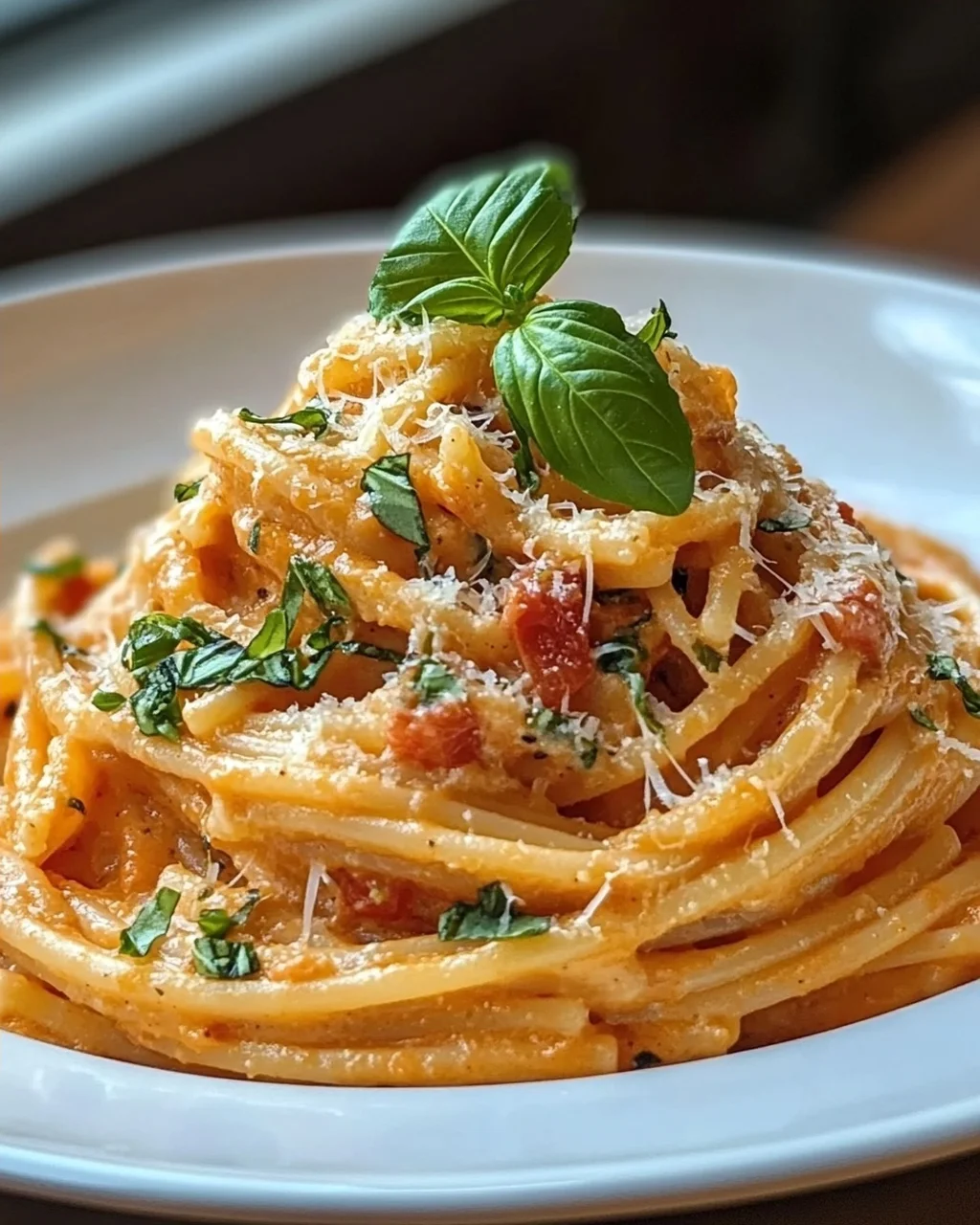 Cremige Tomaten-Knoblauch-Pasta – Einfach und lecker!