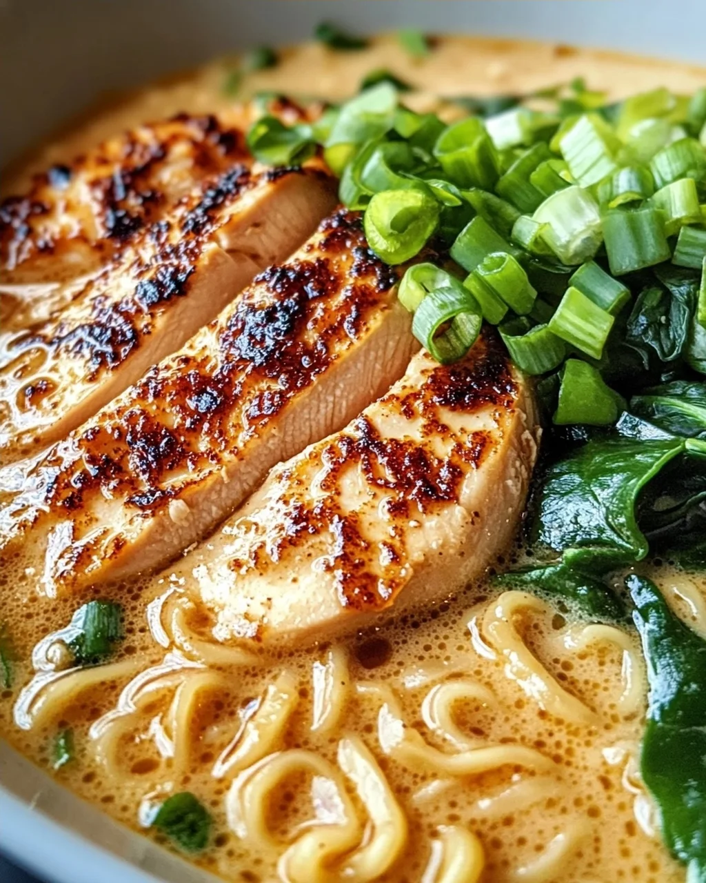 Cremiges Knoblauch-Hühnchen Ramen – Ultimatives Rezept genießen!