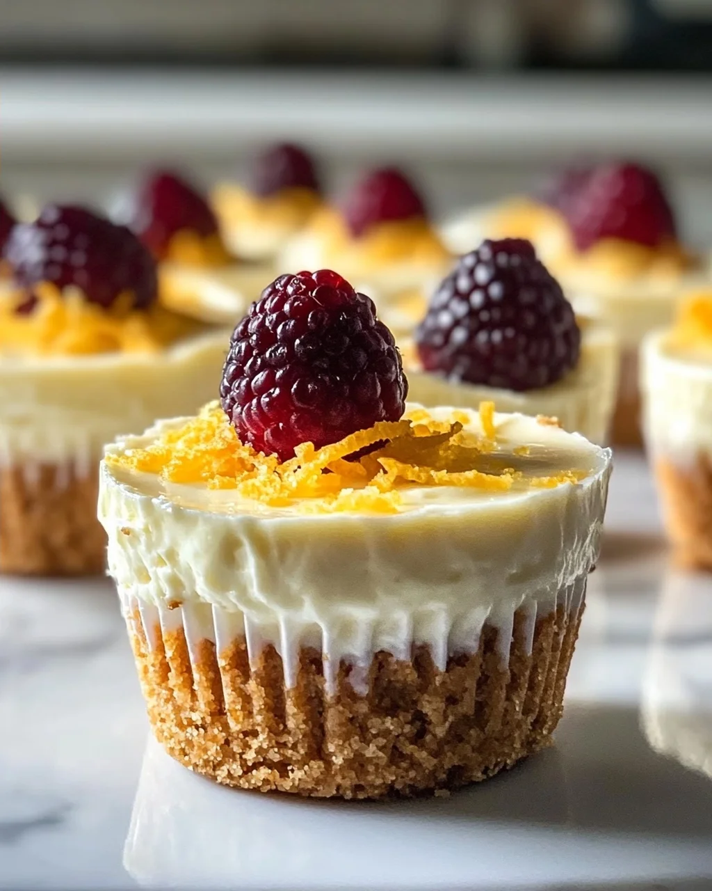 Gesunde Cottage Cheese Cheesecake Cups schnell gemacht