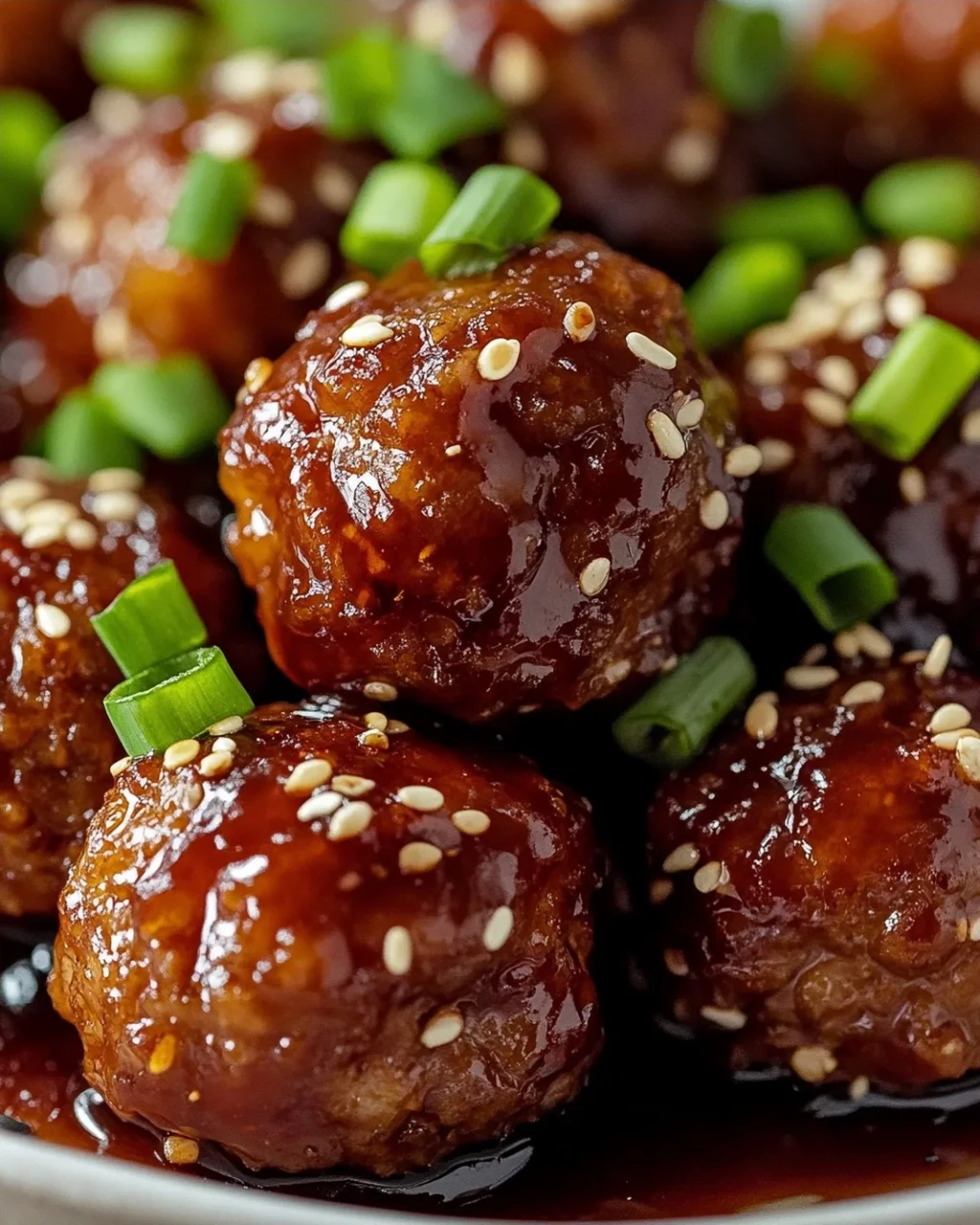 Koreanische BBQ Rinderfleischbällchen – Perfekter Partysnack