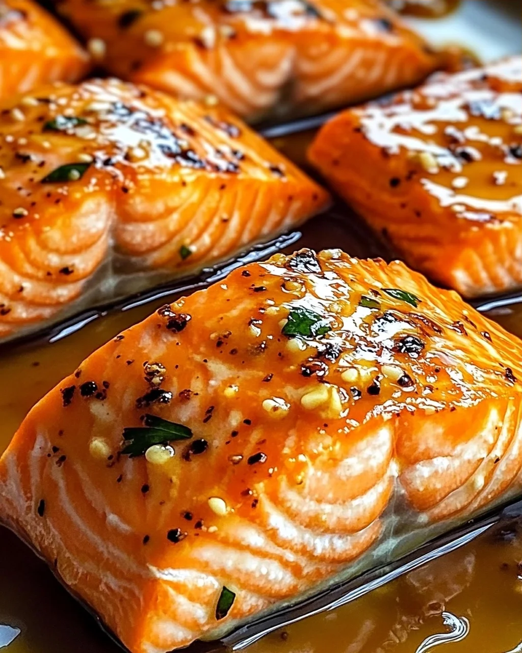 Orangen-glasierten Lachs in 15 Minuten zubereiten