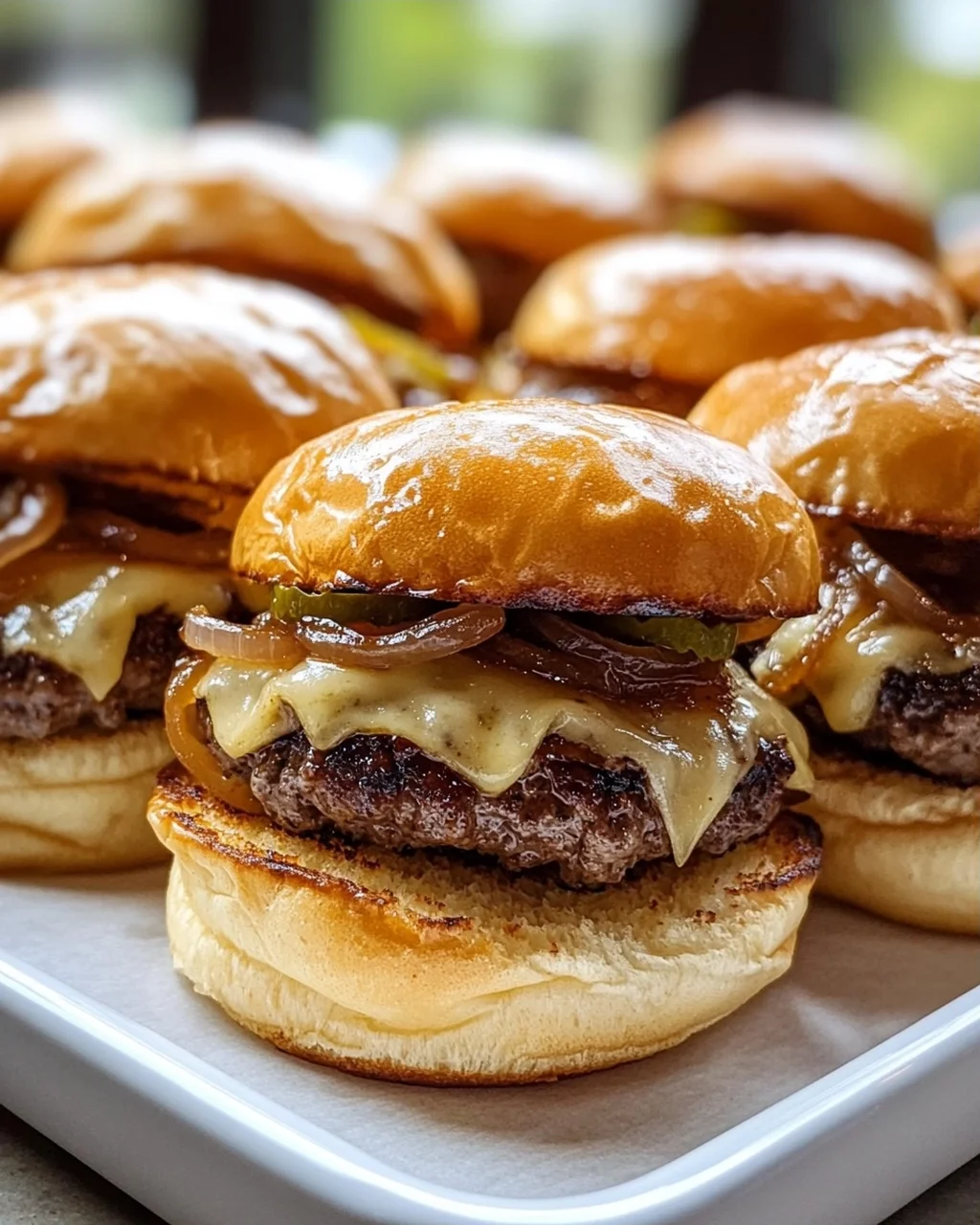 Party Ready Mini Oklahoma Onion Smashburgers – Perfekte Häppchen!