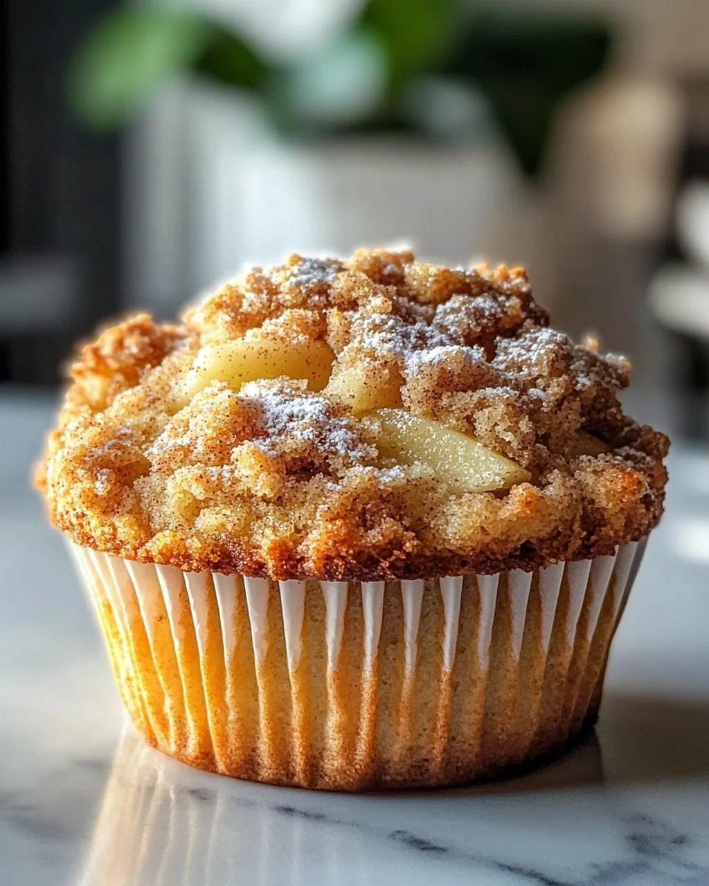 Saftige Apfel-Zimt-Streusel-Muffins wie vom Bäcker