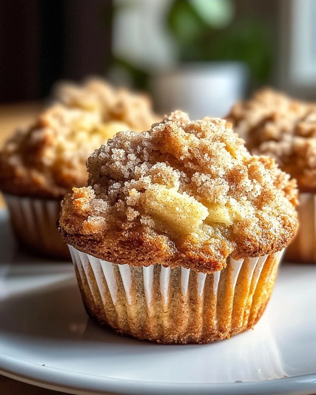 Saftige Apfel-Zimt-Streusel-Muffins wie vom Bäcker