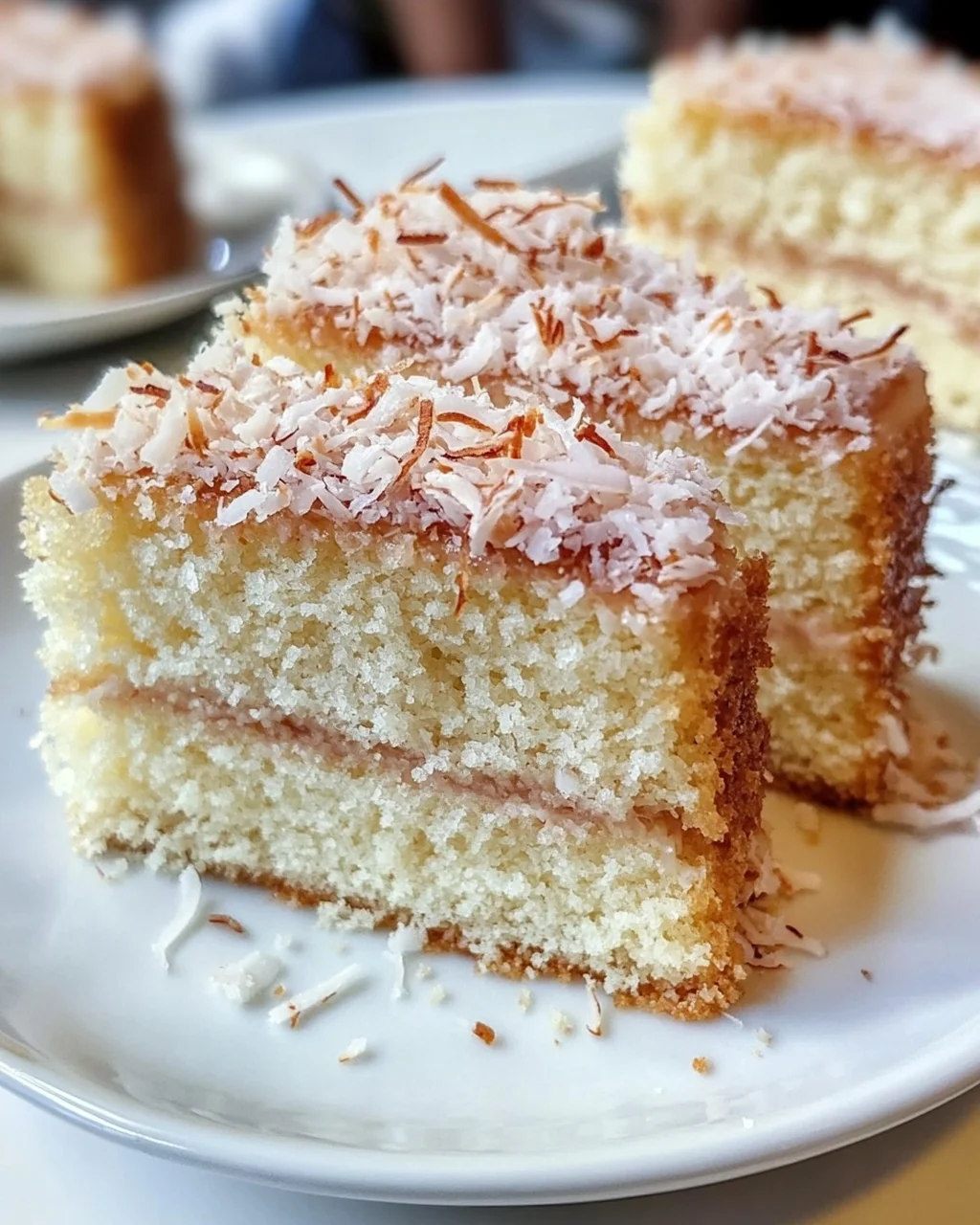 Saftiger Kokosnusskuchen