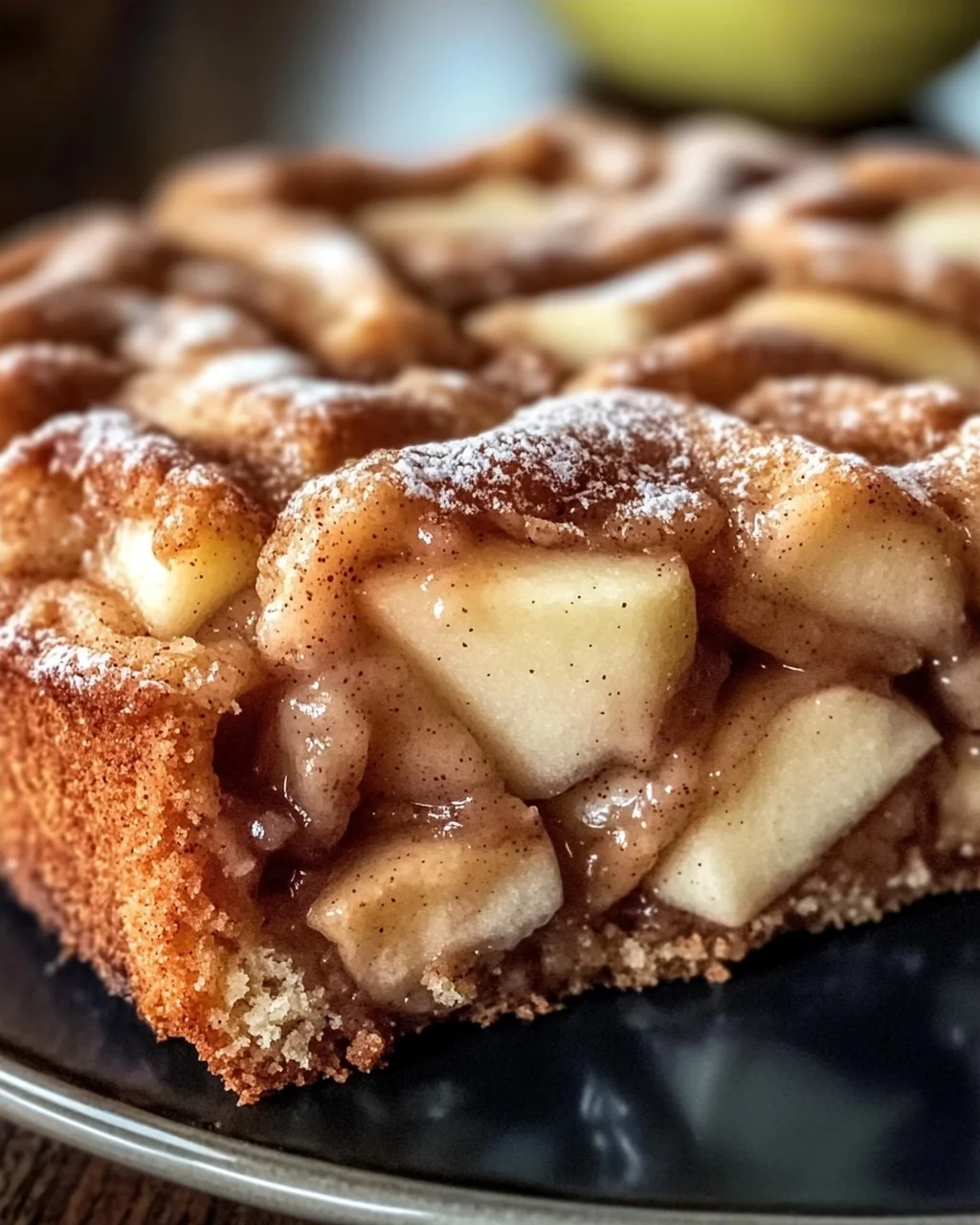 Saftiger Zimtschnecken Apfelkuchen
