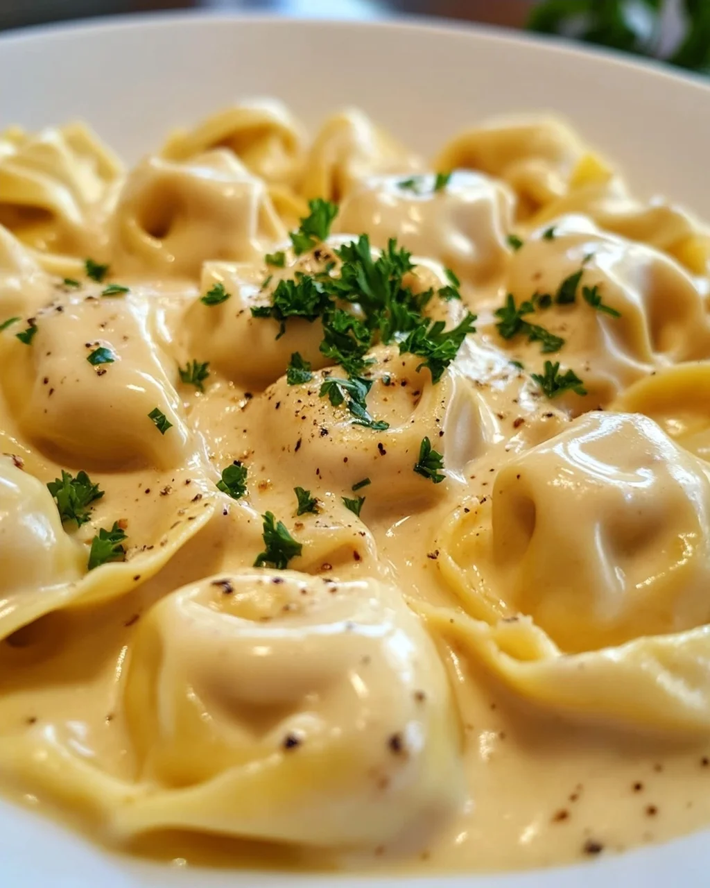 Schnelle Käse Sahne Soße für Nudeln