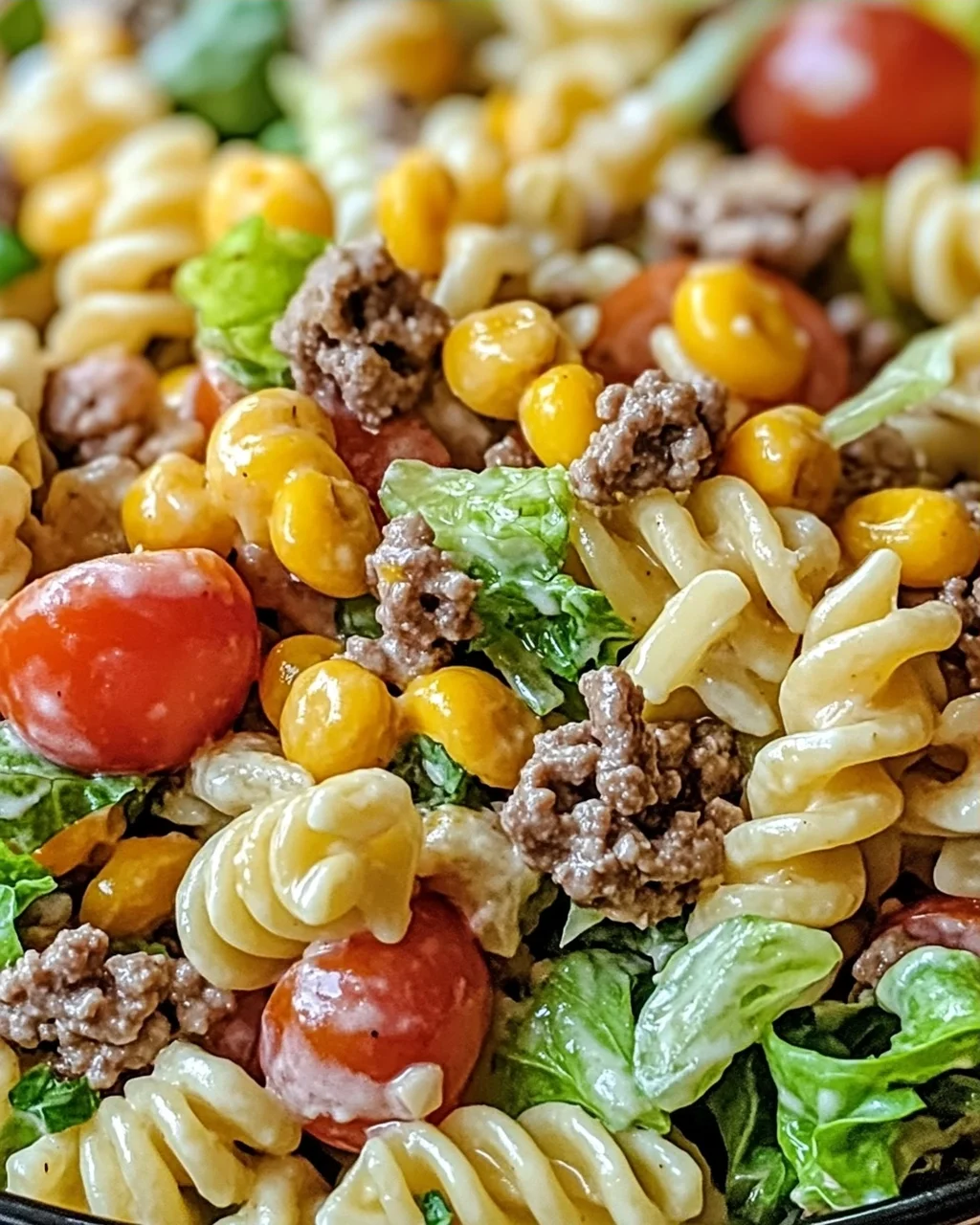 Big Mac Nudelsalat: Burgerflair in einer Schüssel