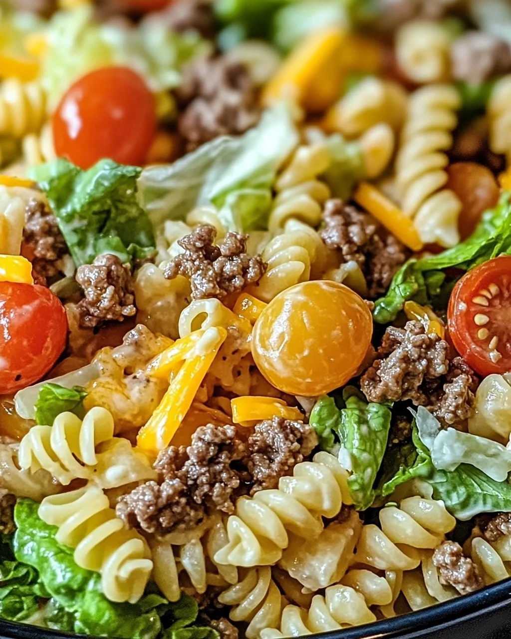 Big Mac Nudelsalat: Burgerflair in einer Schüssel