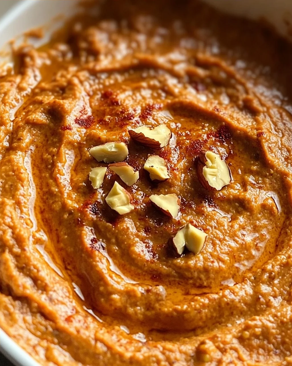 Cremiger Rote Paprika Walnuss Dip: Seidenweiche Textur entdecken