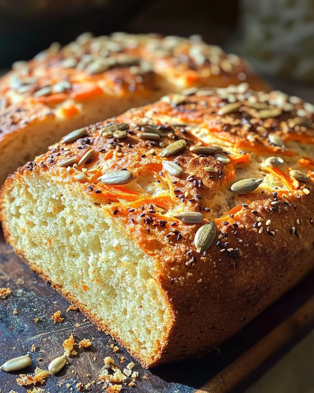 Dinkel Joghurt Brot mit Möhren - Rübli-Brot