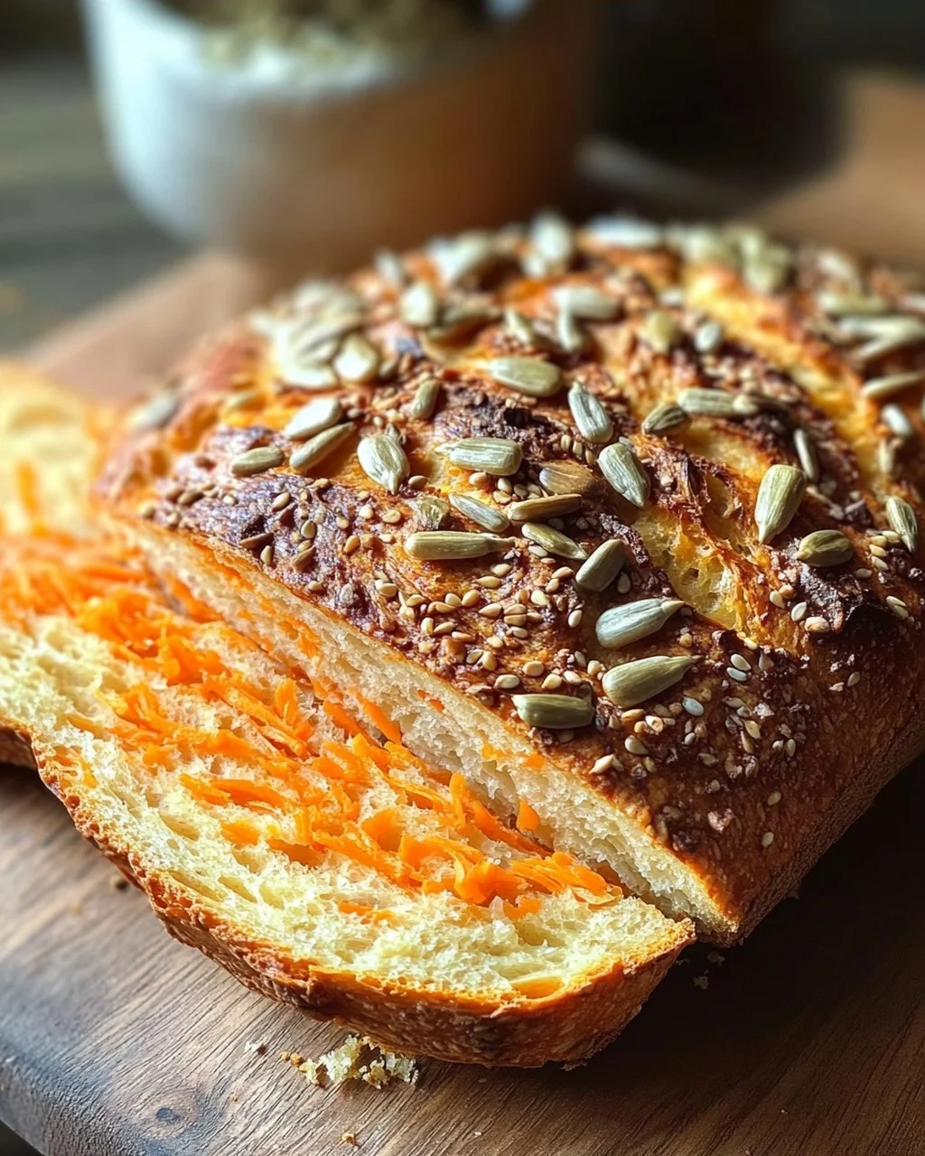 Dinkel Joghurt Brot mit Möhren - Rübli-Brot