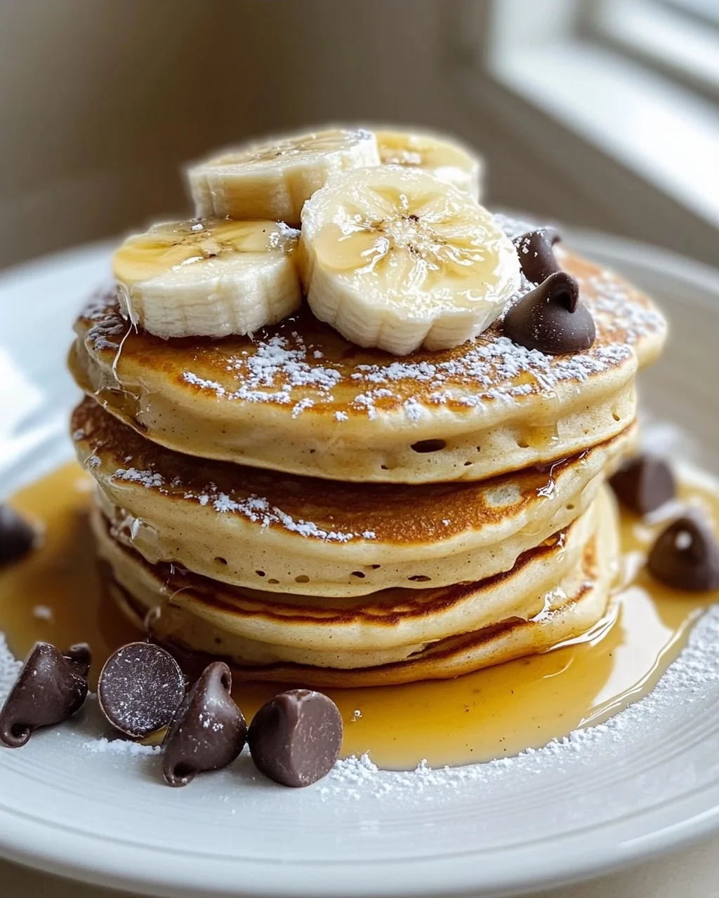 Erdnussbutter-Bananen Mini Pancakes: Dein süßes Frühstück!