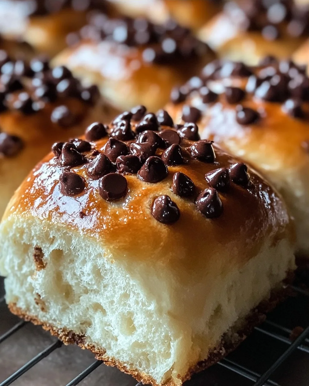 Fluffige Schokobrötchen