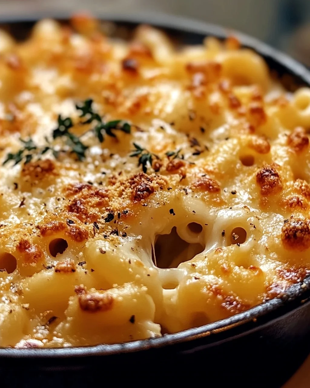 Genussvolles French Onion Soup Mac Cheese Rezept für Käseliebhaber