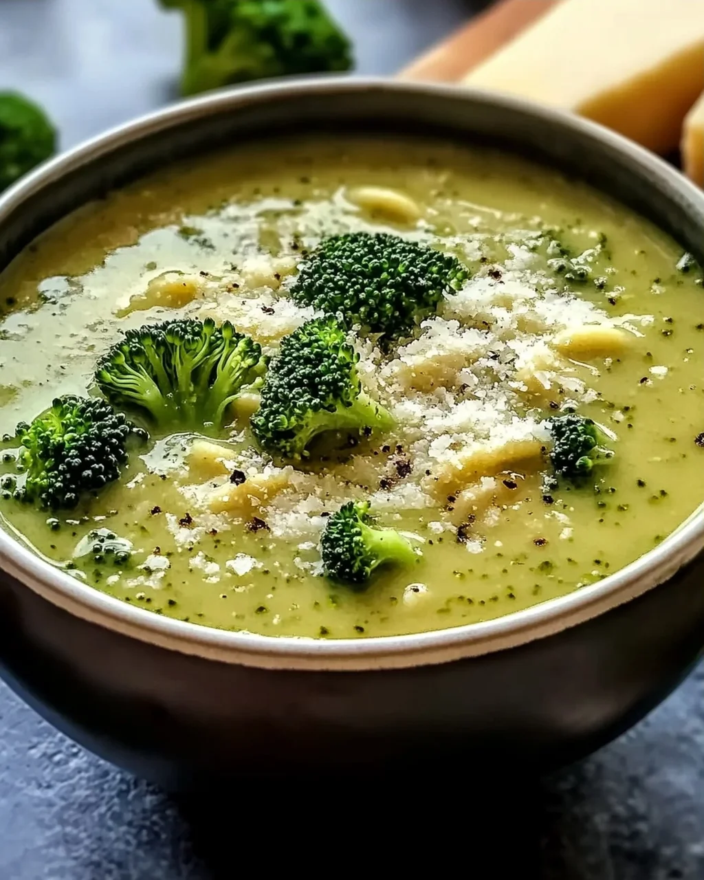 Italienische Brokkolisuppe für gemütliche Abende