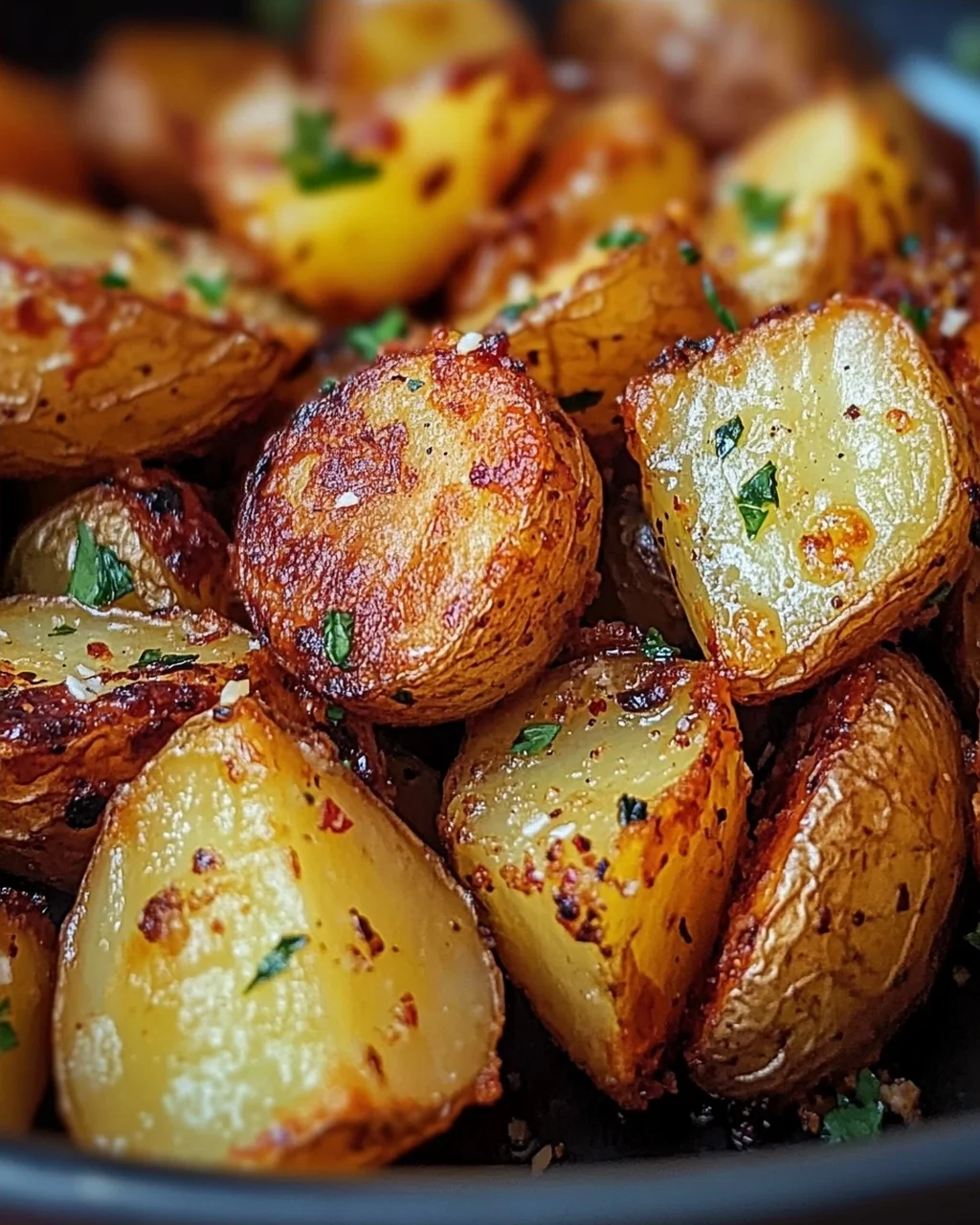 Kartoffeln aus der Heißluftfritteuse