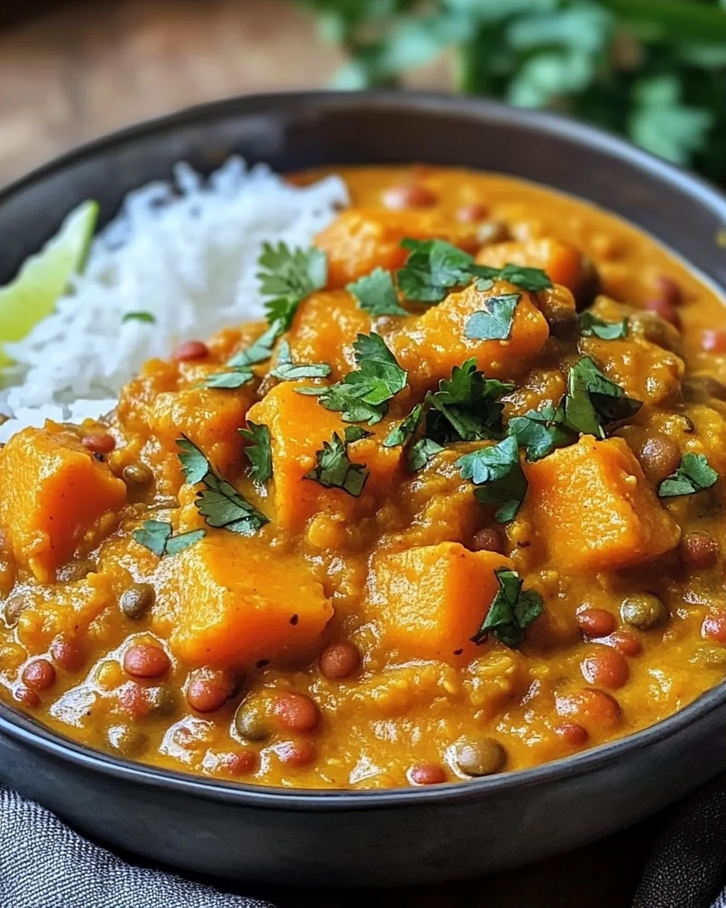 Kürbis Linsen Curry: Unglaublich einfach & ultimativ lecker!