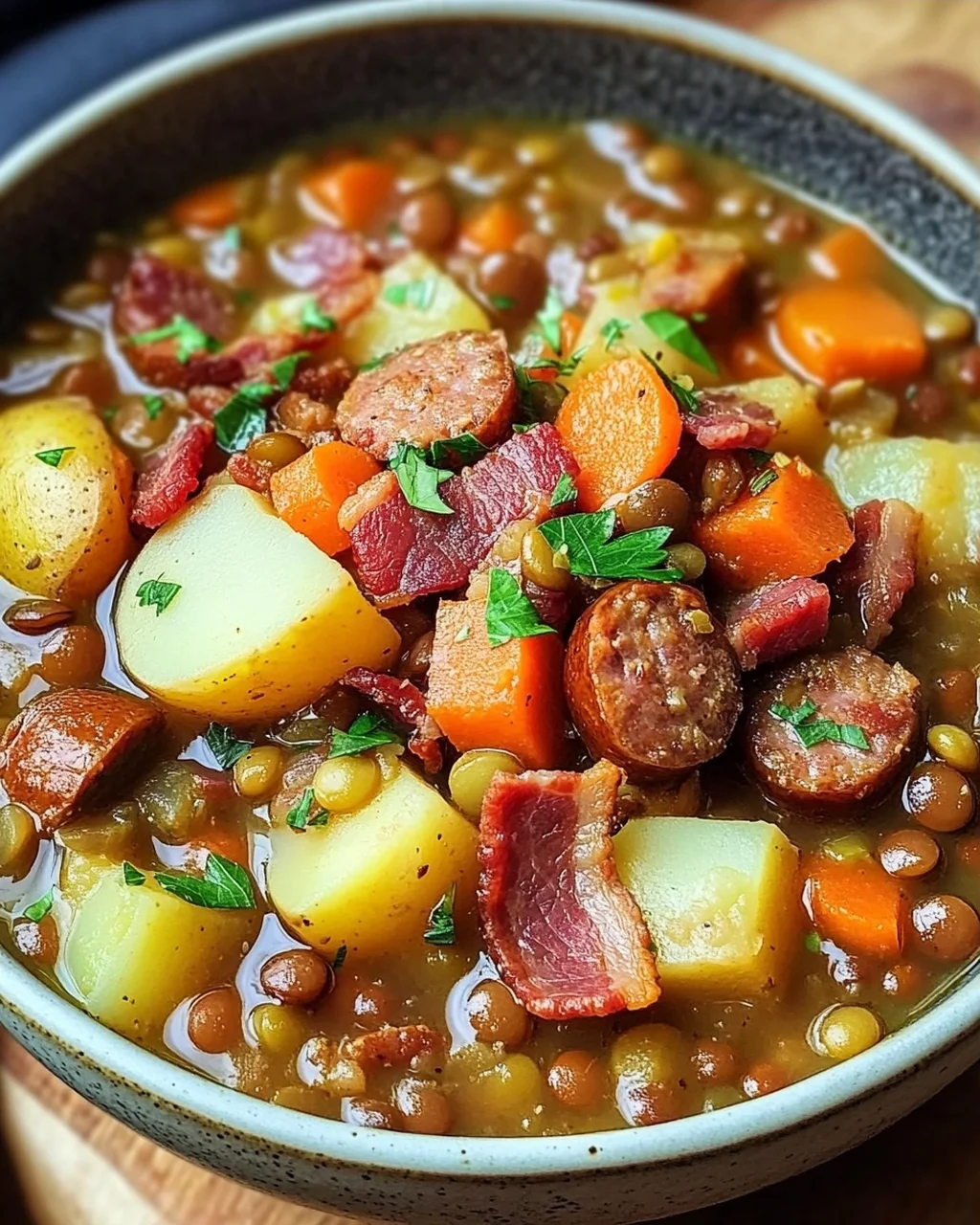 Linsensuppe Rezept klassisch