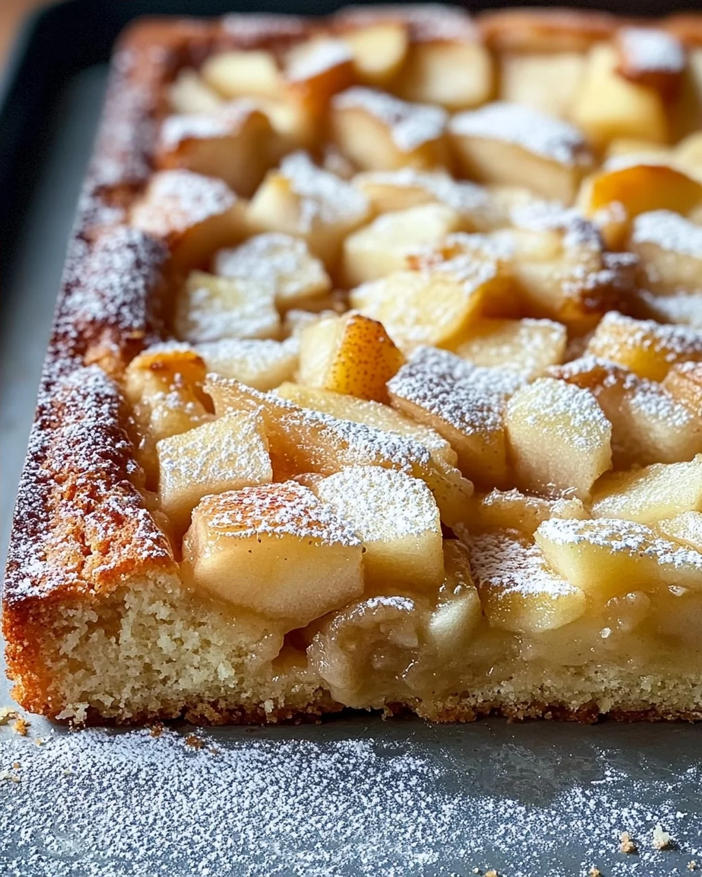 Ruck Zuck Apfelkuchen vom Blech