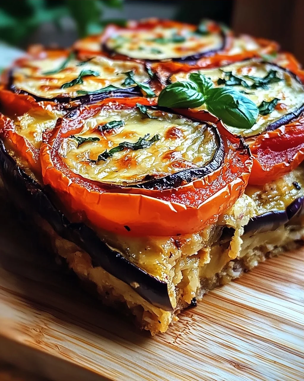 Sommer Tomaten und Auberginen Kuchen Rezept
