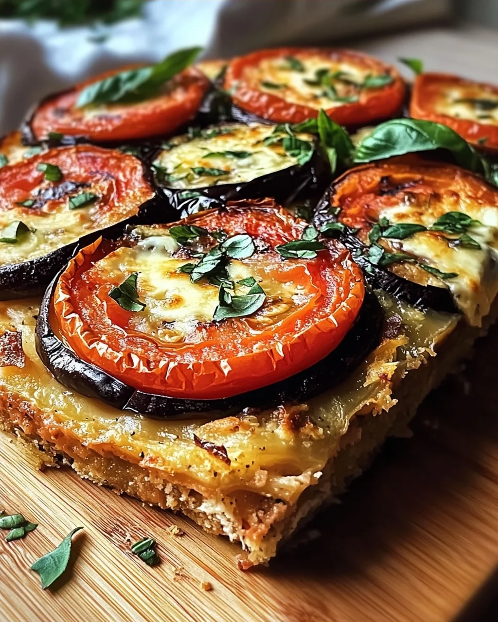 Sommer Tomaten und Auberginen Kuchen Rezept