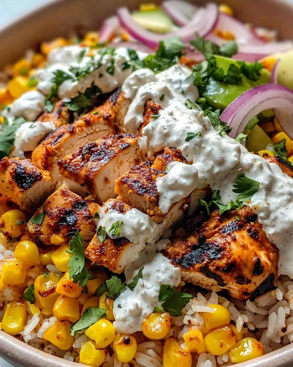Tasty Street Corn Chicken Bowl