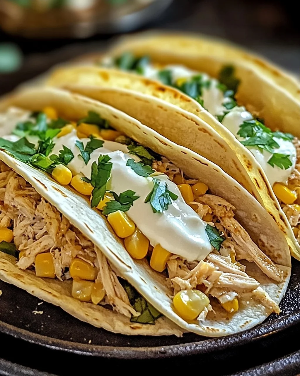 Weiße Hühner-Chili-Tacos für die ganze Familie