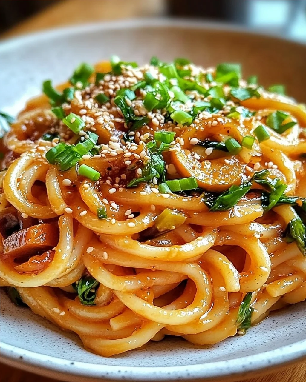 Würzige Miso Pasta