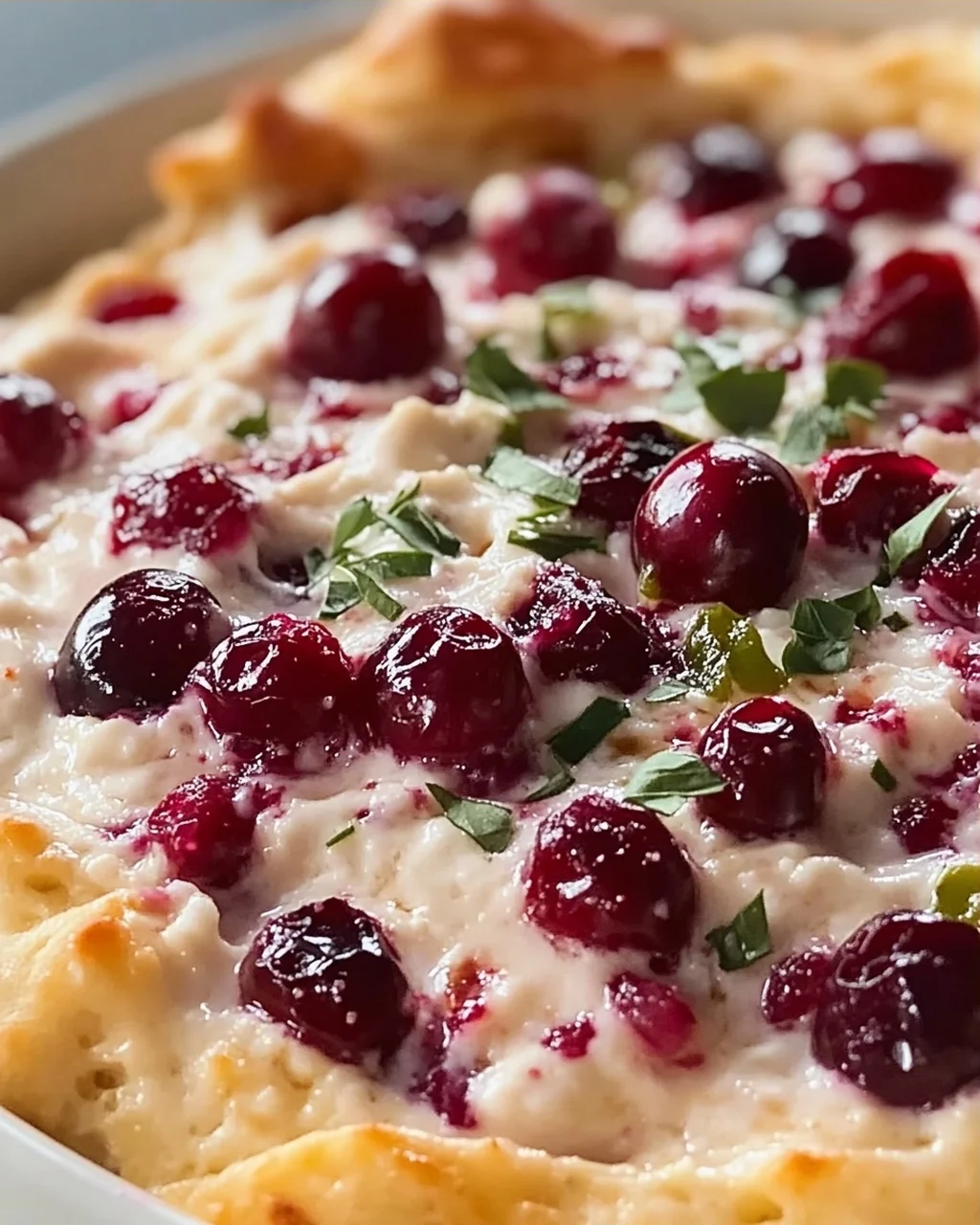 Würziger Weihnachts-Cranberry-Jalapeno-Dip für Festtage