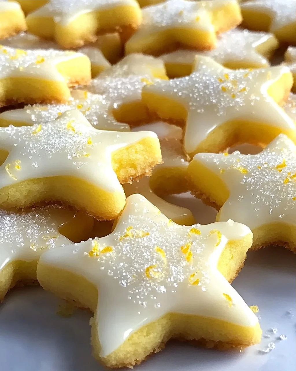 Zarte Zitronensterne – Ultimatives Rezept